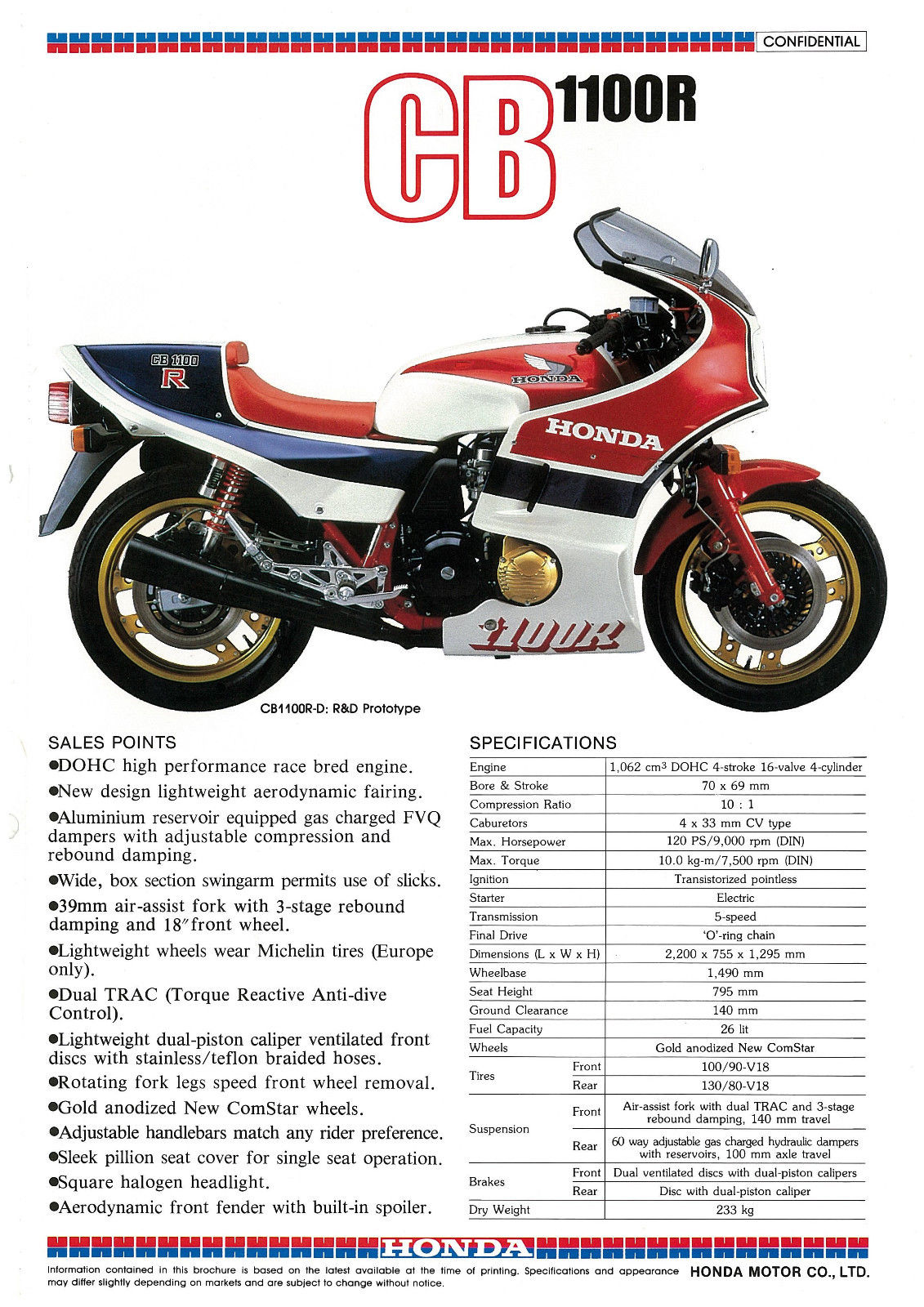 honda cb1100rd